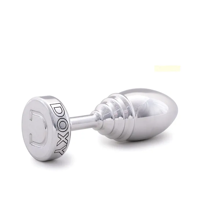 Anal Doxy Doxy Ribbed Aluminum Butt Plug