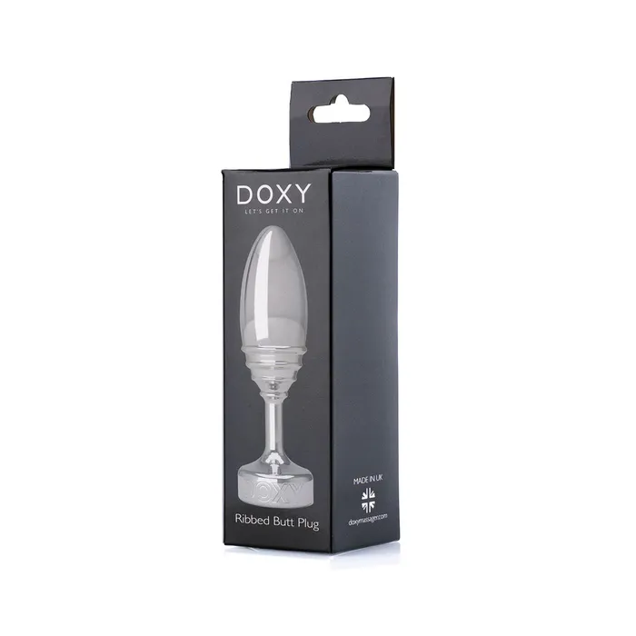 Anal Doxy Doxy Ribbed Aluminum Butt Plug