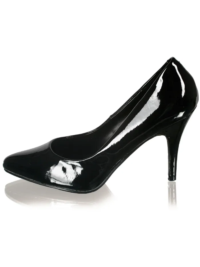 Anal HonourSkintwocom Black Pleaser Femme Fatale Court Shoes UK 9 Anal HonourSkintwocom Black Pleaser Femme Fatale Court Shoes UK 9