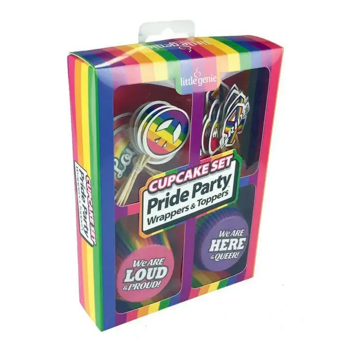 Anal Little Genie Cupcake Set Pride
