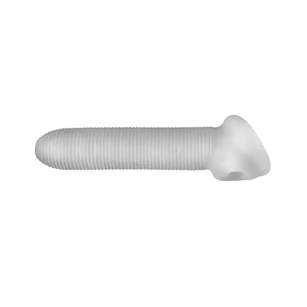 Anal Perfect Fit Brand Perfect Fit Fat Boy Micro Ribbed Sheath Clear Anal Perfect Fit Brand Perfect Fit Fat Boy Micro Ribbed Sheath Clear