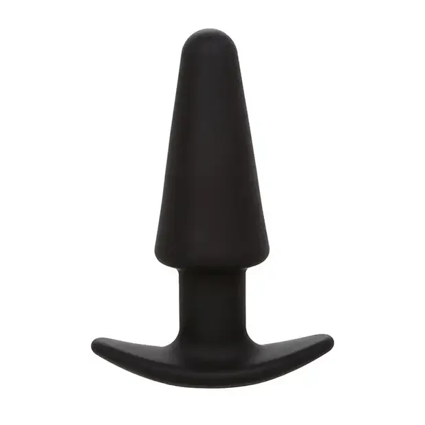 Anal Rock Bottom Tapered Anal Probe Black California Exotic Novelties