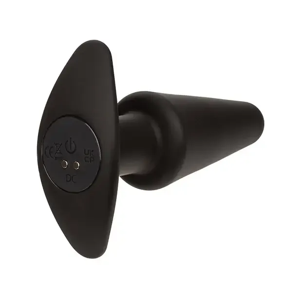 Anal Rock Bottom Tapered Anal Probe Black California Exotic Novelties