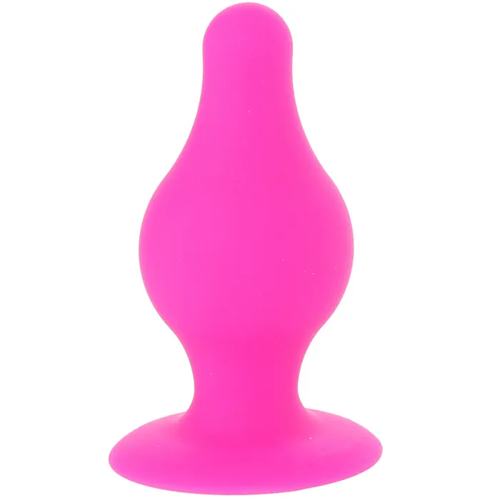 Anal XR Brands SqueezeIt Small Tapered Butt Plug in Pink