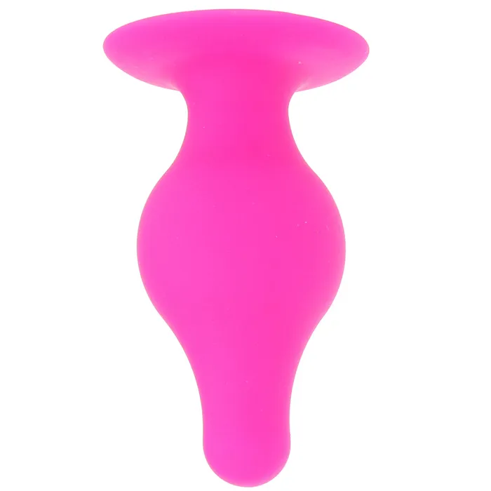 Anal XR Brands SqueezeIt Small Tapered Butt Plug in Pink Anal XR Brands SqueezeIt Small Tapered Butt Plug in Pink