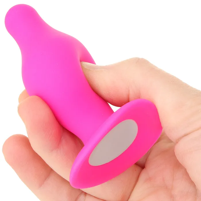 Anal XR Brands SqueezeIt Small Tapered Butt Plug in Pink Anal XR Brands SqueezeIt Small Tapered Butt Plug in Pink