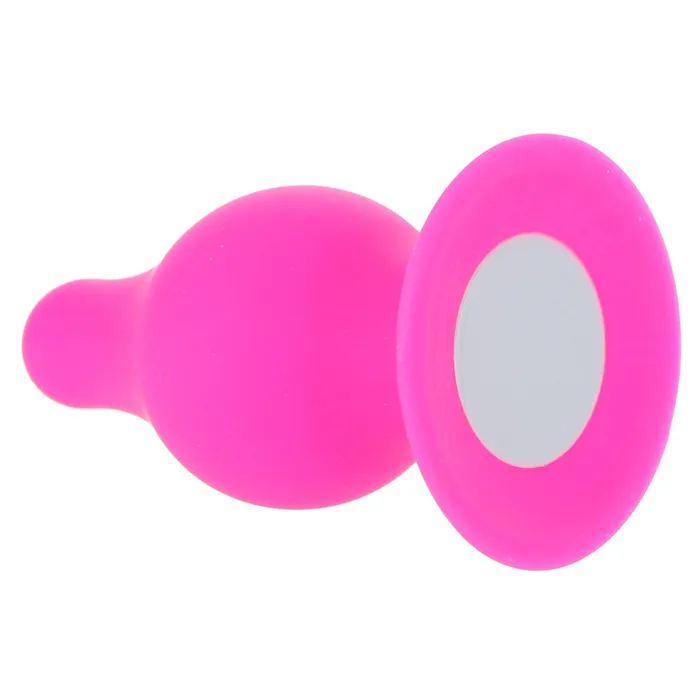 Anal XR Brands SqueezeIt Small Tapered Butt Plug in Pink Anal XR Brands SqueezeIt Small Tapered Butt Plug in Pink
