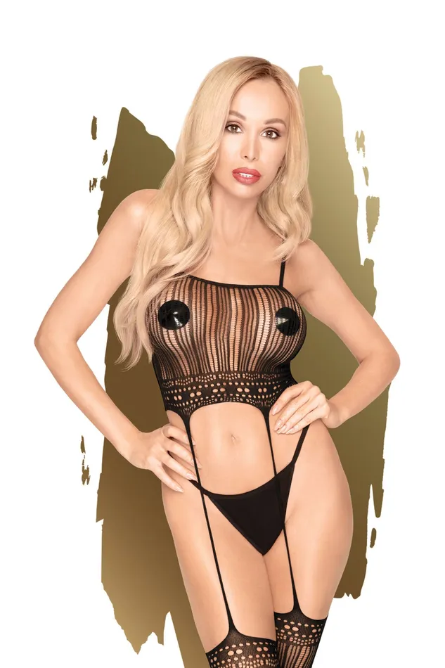 Bodystockings Playsuits Penthouse TwoinOne Bodystocking Penthouse Lingerie