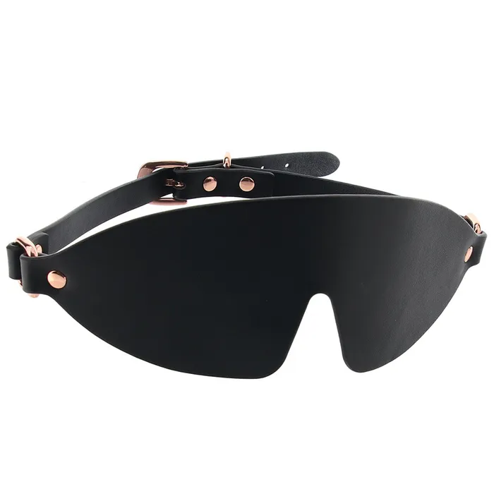 Bondage Couture Blindfold in Rose Gold ns novelties Vibrators