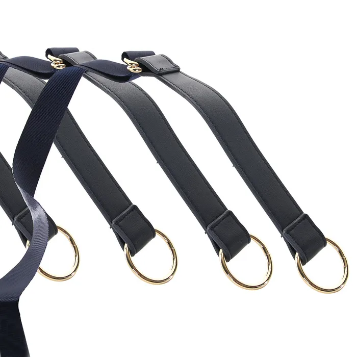 Bondage Couture Tie Down Straps in Blue ns novelties Vibrators Bondage Couture Tie Down Straps in Blue ns novelties Vibrators