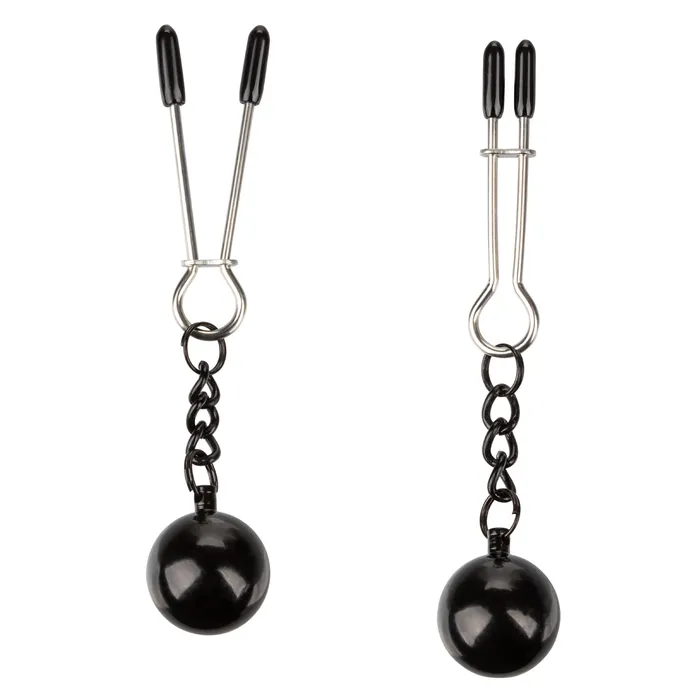 CalExotics Female Sex Toys CalExotics Nipple Grips Weighted Tweezer Nipple Clamps