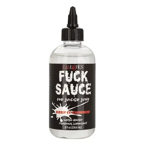 CalExotics Lubricants Fuck Sauce Water Based Personal Lubricant 8 Oz