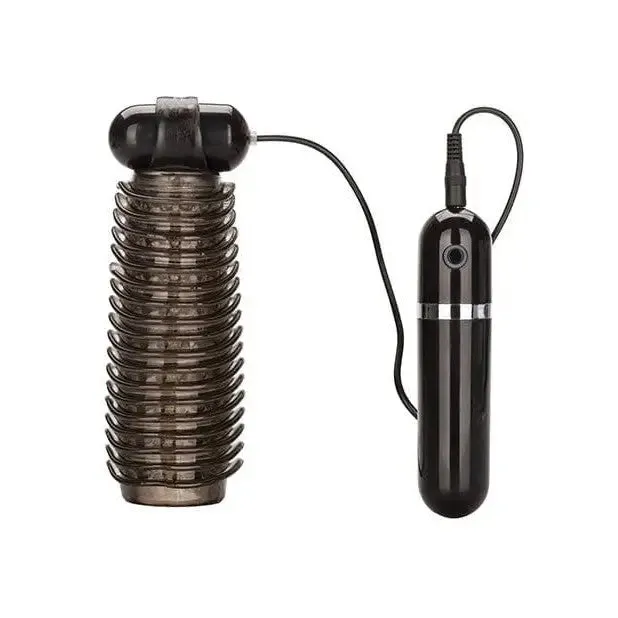 CalExotics Male Sex Toys Adonis Vibrating Stroker 10 Function Smoke