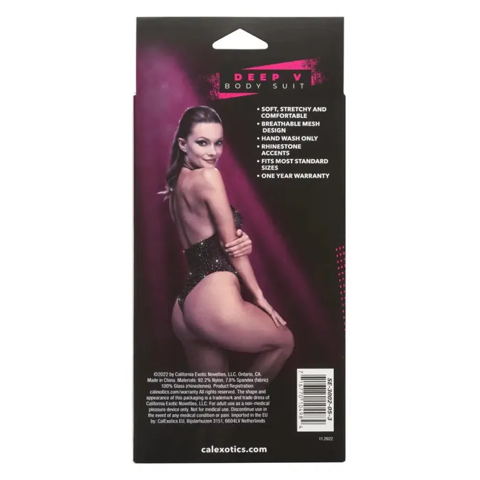 CalExotics Male Sex Toys Radiance Deep V Bodysuit CalExotics Male Sex Toys Radiance Deep V Bodysuit