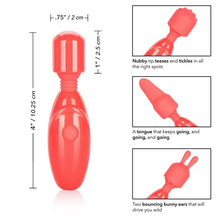 CalExotics Vibrators CalExotics Rechargeable Vibrator Kit Pink
