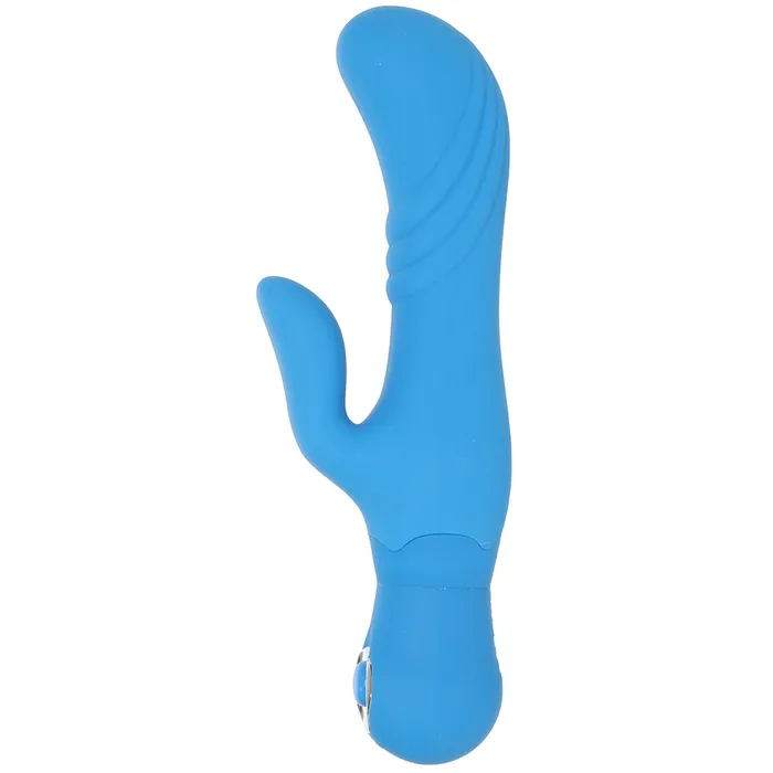 CalExotics Vibrators Posh Silicone Thumper G Vibe in Blue