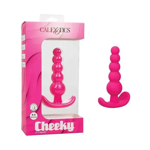 Cheeky X5 Beads Pink CalExotics Anal