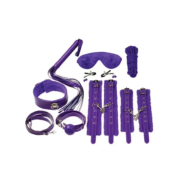 Couples Plesur 12Piece Everything Bondage Kit Black Plesur Couples Plesur 12Piece Everything Bondage Kit Black Plesur