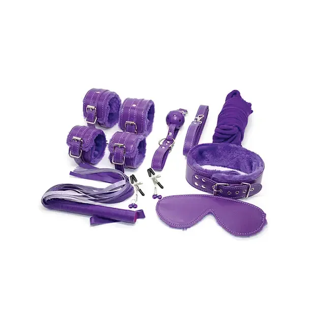 Couples Plesur 12Piece Everything Bondage Kit Black Plesur Couples Plesur 12Piece Everything Bondage Kit Black Plesur