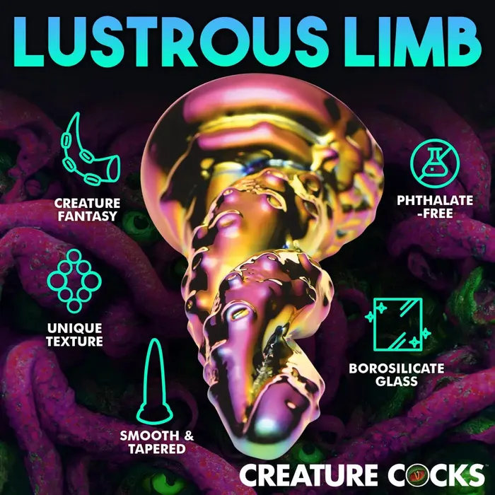 Creature Cocks Dildos Creature Cocks Enchantress Rainbow Glass Dildo