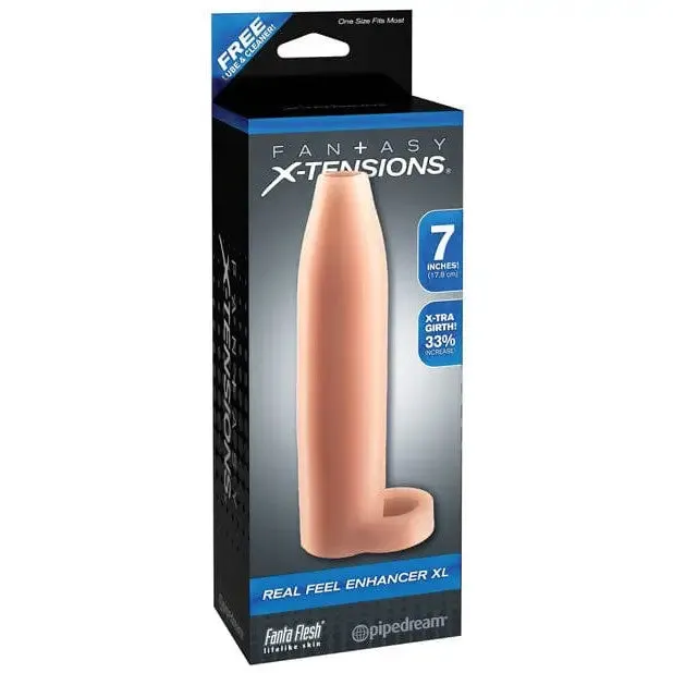 Dildos Fantasy Lingerie Fantasy Xtensions Real Feel Enhancer Xl Flesh