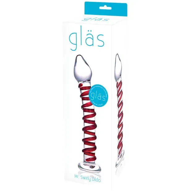 Dildos Glas Mr Swirly Spiral Glass Dildo glas