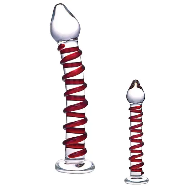 Dildos Glas Mr Swirly Spiral Glass Dildo glas Dildos Glas Mr Swirly Spiral Glass Dildo glas