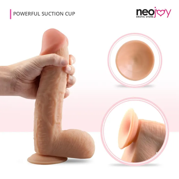 Dildos Neojoy Dong Realistic Dildo With Suction Cup Flesh 30cm 118 inch Neojoy