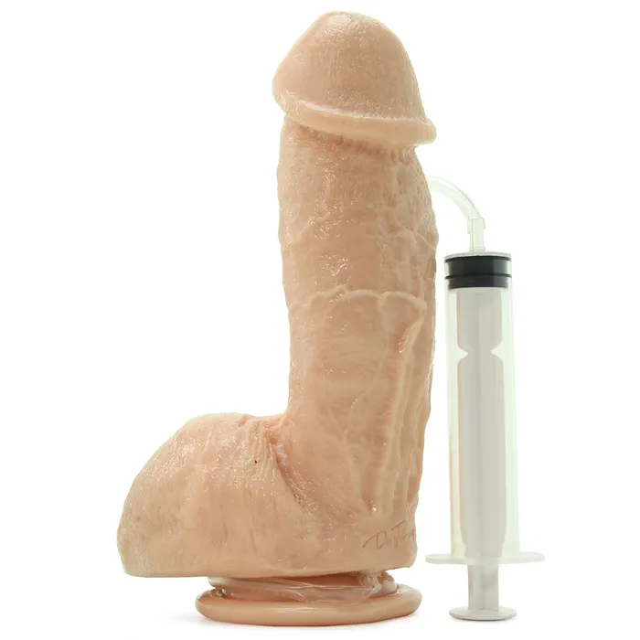 Dildos The Amazing Squirting Realistic Cock in White Doc Johnson