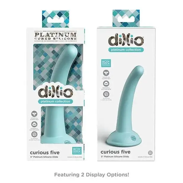 Dillio Platinum Dildos Dillio Platinum 5 Curious Five Silicone Dildo