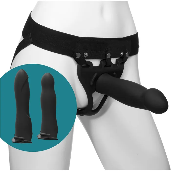 Doc Johnson Female Sex Toys Doc Johnson Body Extensions Be Ready 4 Piece StrapOn Set