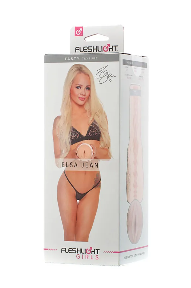 Elsa Jean Fleshlight Masturbator Fleshlight Male Sex Toys