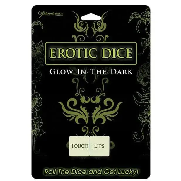 Erotic Dice Glow In The Dark Pipedream Products Dildos