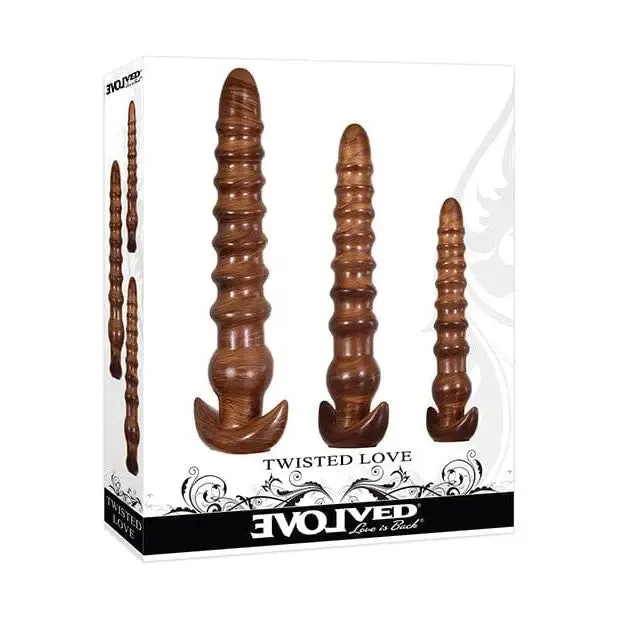 Evolved Evolved Twisted Love Butt Plug Set Of 3 Anal