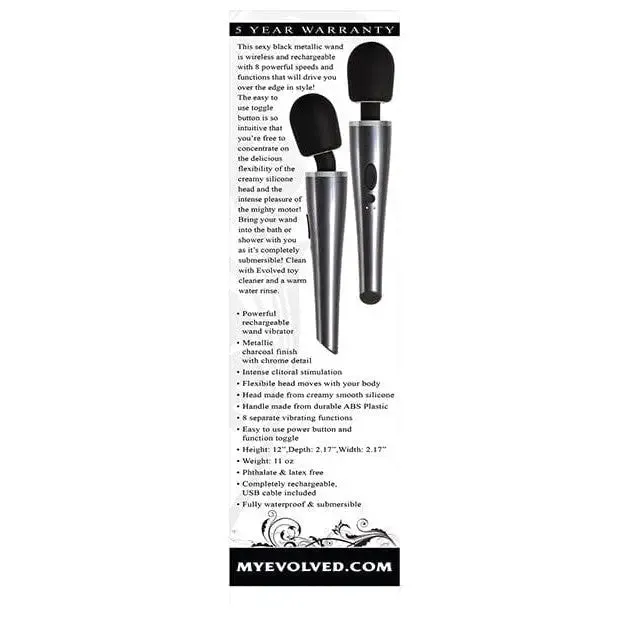 Evolved Vibrators Evolved Mighty Metallic Wand