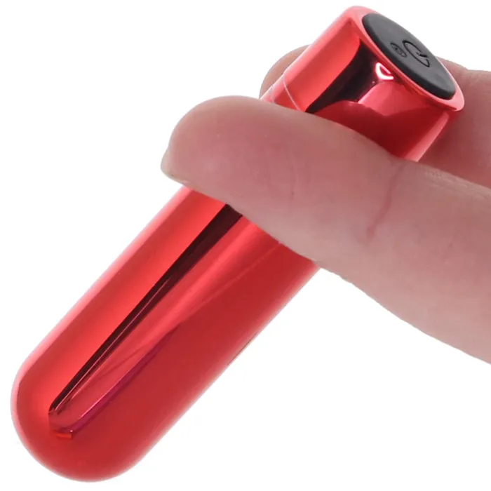 Female Sex Toys Blush Kool Vibes Rechargeable Mini Bullet in Cherry
