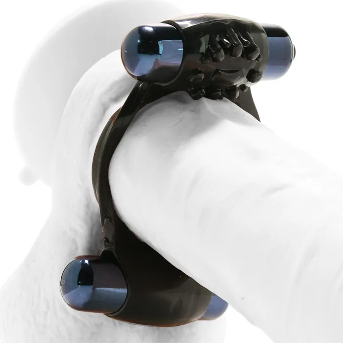 Female Sex Toys DuoVibrating Super Ring in Black Pipedream Female Sex Toys DuoVibrating Super Ring in Black Pipedream