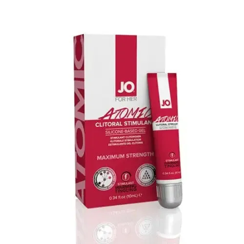 Female Sex Toys JO JO Atomic Clitoral Gel Warming Stimulant SiliconeBased 034 fl oz 10 ml Female Sex Toys JO JO Atomic Clitoral Gel Warming Stimulant SiliconeBased 034 fl oz 10 ml