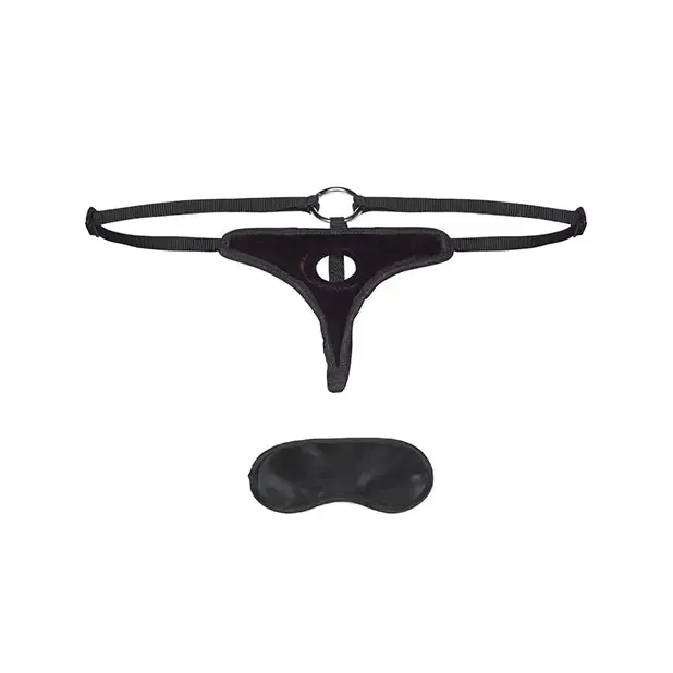 Female Sex Toys Lux Fetish Black Velvet Bikini StrapOn Lux Fetish Female Sex Toys Lux Fetish Black Velvet Bikini StrapOn Lux Fetish