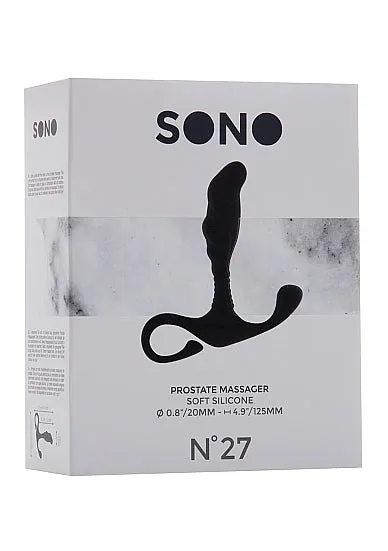 HonourSkintwocom Anal No27 Prostate Massager Black