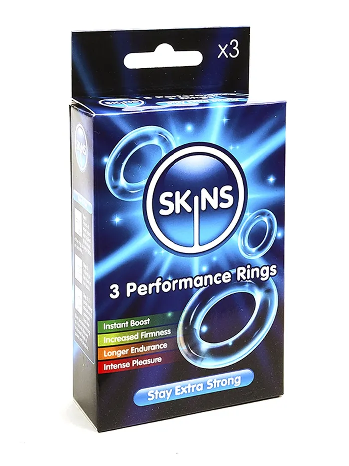 HonourSkintwocom Male Sex Toys Skins Performance Ring 3 Pack