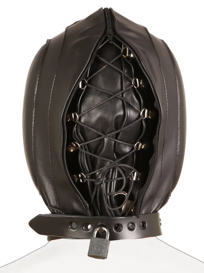 HonourSkintwocom Mens Underwear Leather Open Mouth Hood One Size HonourSkintwocom Mens Underwear Leather Open Mouth Hood One Size
