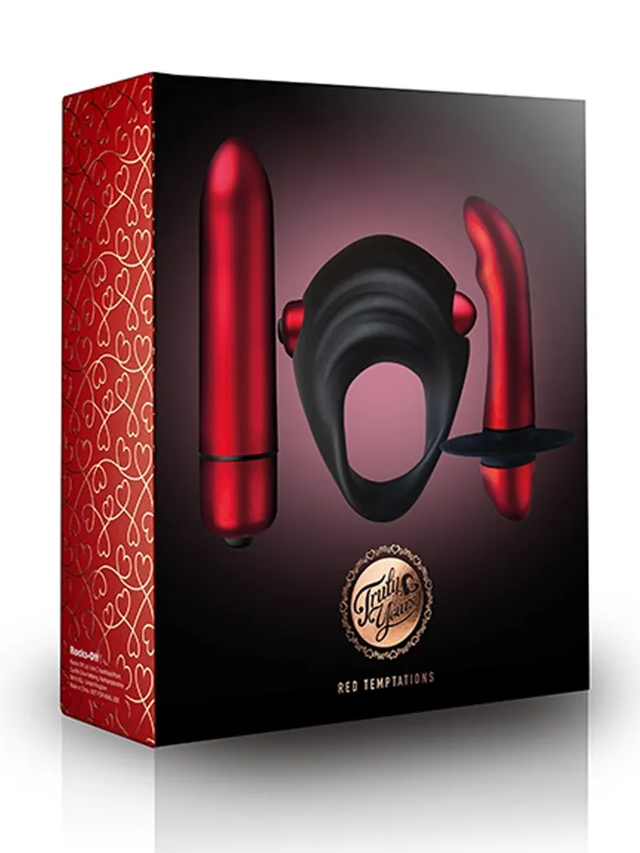 HonourSkintwocom RocksOff Truly Yours Red Temptations Set Anal