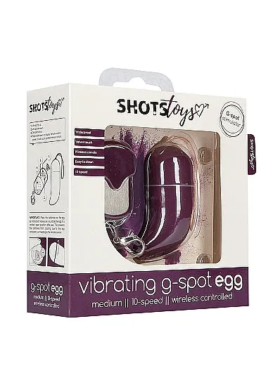 HonourSkintwocom Vibrators Wireless Vibrating GSpot Egg Medium Purple