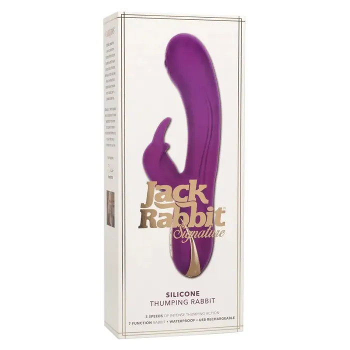 Jack Rabbit Signature Silicone Thumping Rabbit CalExotics Female Sex Toys