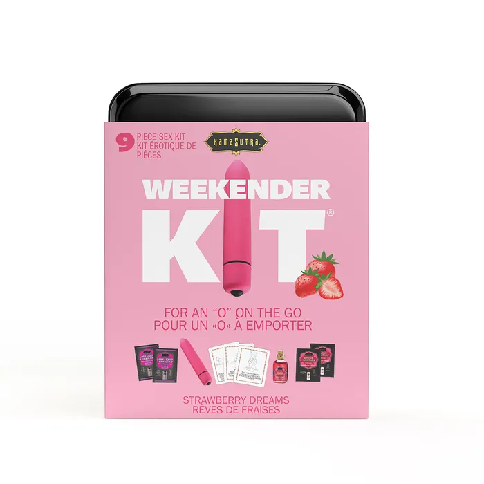 Kama Sutra Weekender Kit for an O on the Go Strawberry Dreams Kama Sutra Anal