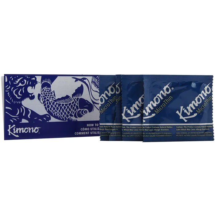 Kimono Female Sex Toys MicroThin Condoms in 24 Pack