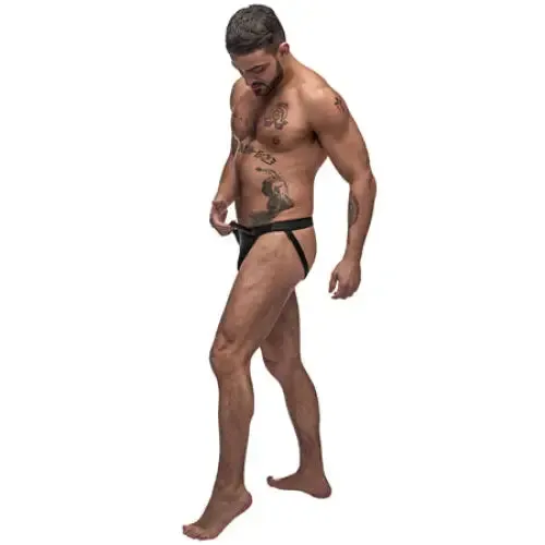 Male Power Male Sex Toys Male Power Grip Rip Rip Off Jock Black SM