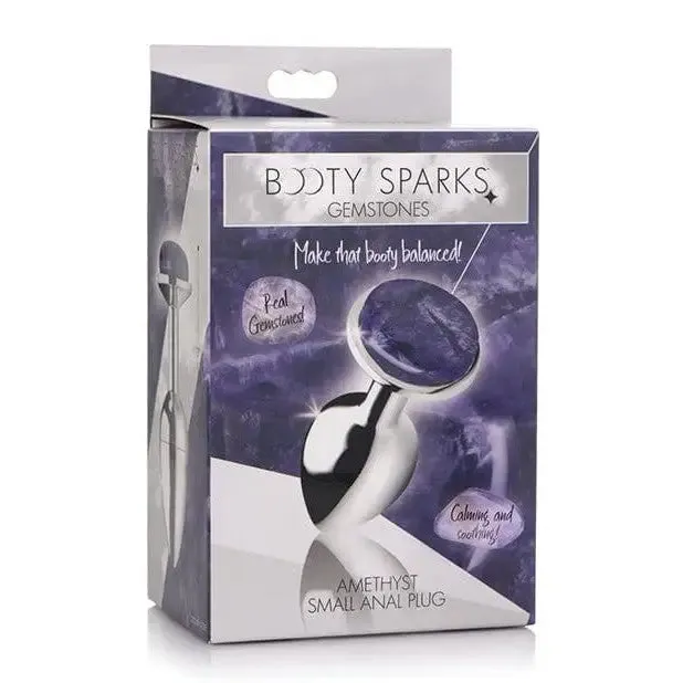 Male Sex Toys Booty Sparks Booty Sparks Gemstones Amethyst Gem Anal Plug