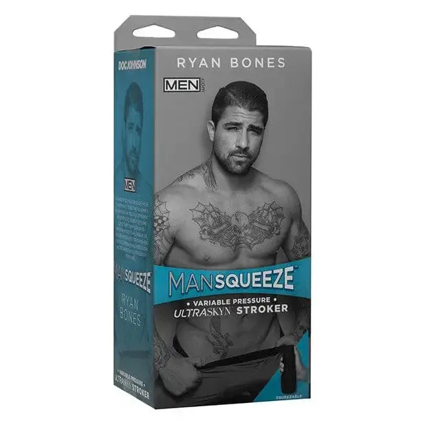 Male Sex Toys Doc Johnson Man Squeeze ULTRASKYN Stroker Ryan Bones